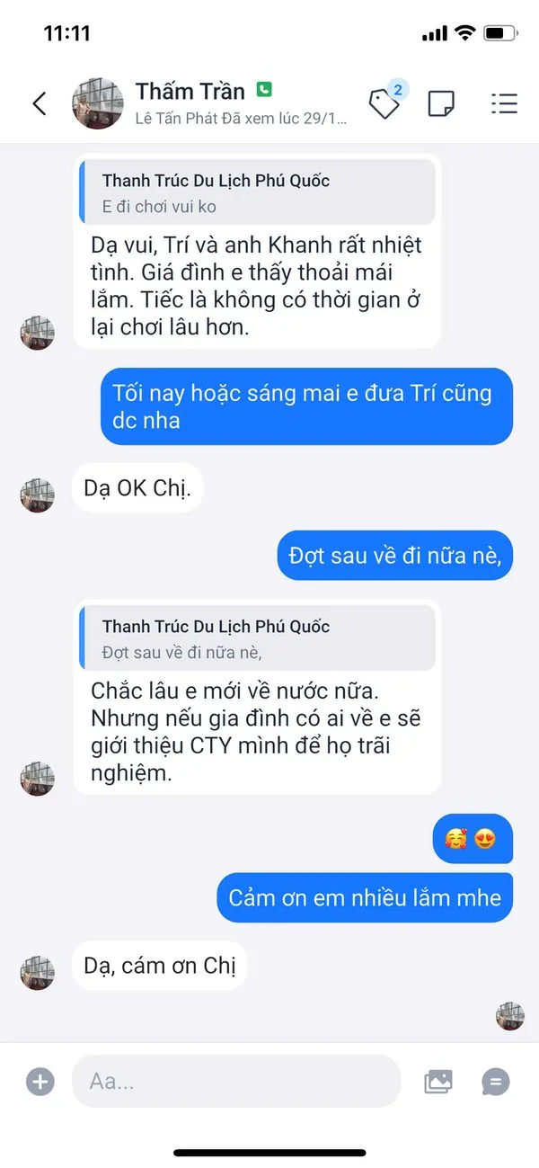 Screenshot Facebook Thấm Trần — Việt kiều