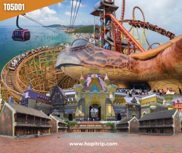 Tour Du Lịch 5n4đ - Địa Trung Hải - Hòn Thơm - Vinwonders - Safari - Grandworld