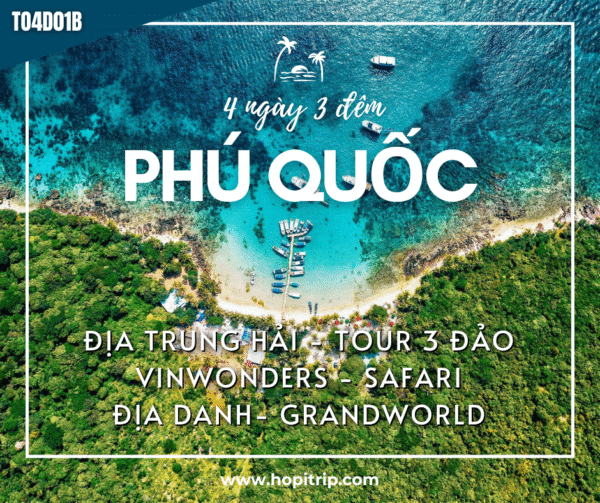 Tour du lịch 4n3đ Địa Danh - Địa Trung Hải - Tour Cano Đảo - Grandworld - Winwonders - Safari