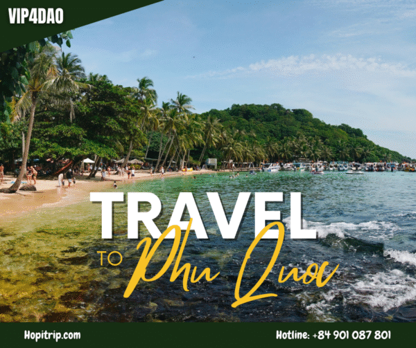 Tour 4 Đảo Với Cano Riêng - Hòn Thơm - Công Viên Nước Aquatopia