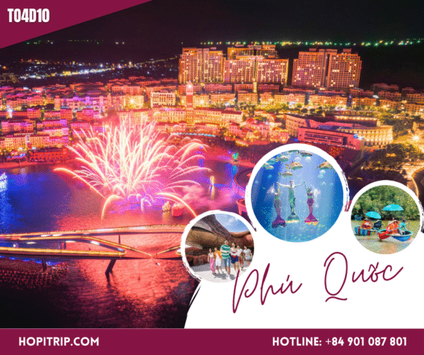 Tour Du Lịch Trọn Gói 4n3đ - Địa Trung Hải - Grandworld - Vinwonders - Safari - Rạch Vẹm - Mũi Hàm Rồng