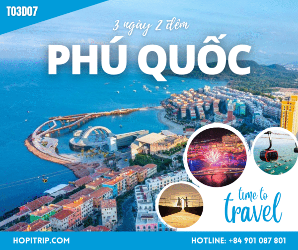 Tour du lịch 3 Ngày 2 Đêm - Các show Nam Đảo - Địa Trung Hải - Hòn Thơm