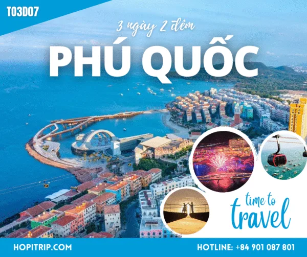 Tour du lịch 3 Ngày 2 Đêm - Các show Nam Đảo - Địa Trung Hải - Hòn Thơm