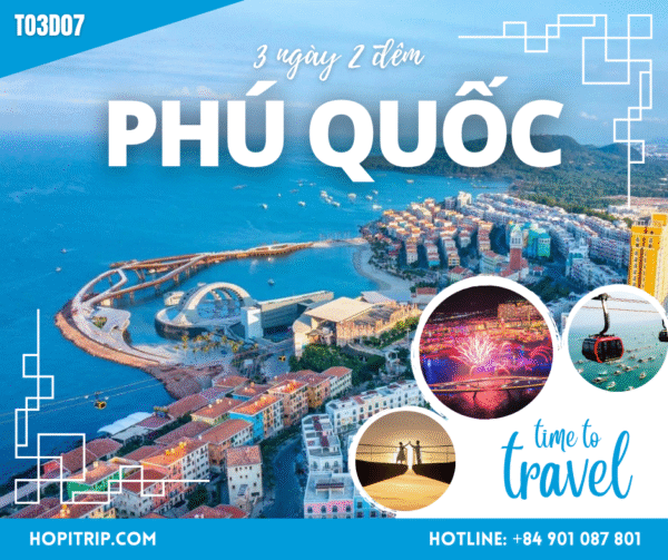 Tour du lịch 3 Ngày 2 Đêm - Các show Nam Đảo - Địa Trung Hải - Hòn Thơm